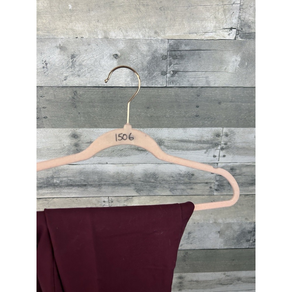Apt 9 Women's Burgundy Tori Dress Pants 10 - Picture 8 of 8